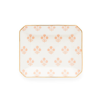 Rose Floral Trinket Tray