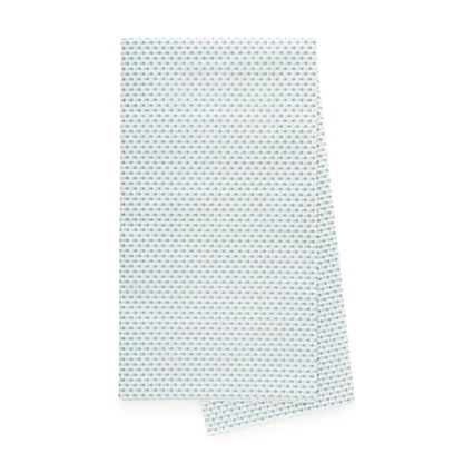 White and blue dot tissue paper