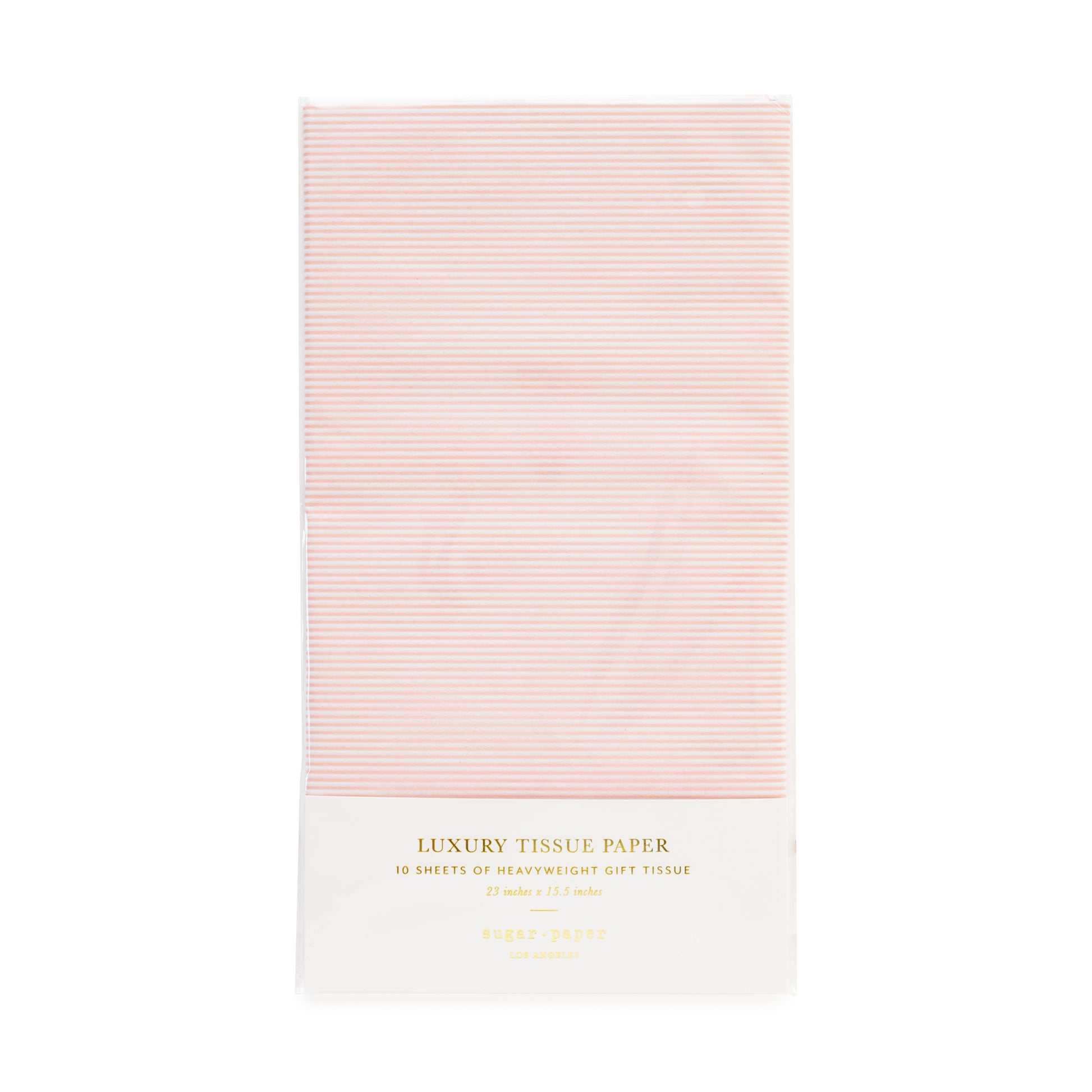 Pink and white stripe tissue paper