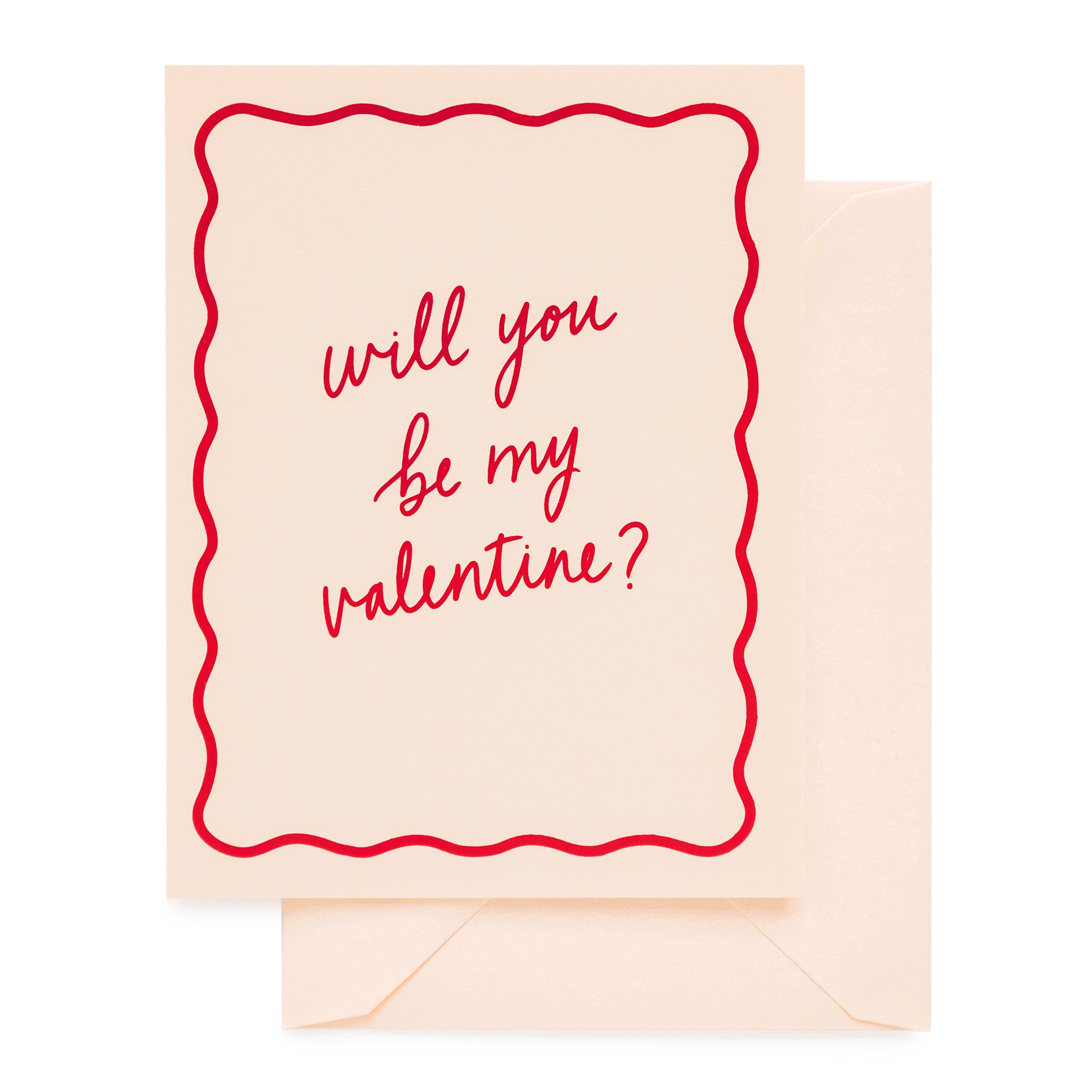 will you be my valentine? – sugar paper