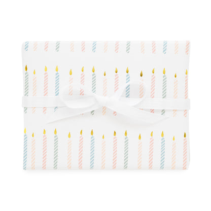 Birthday Candle Gift Wrapping Kit