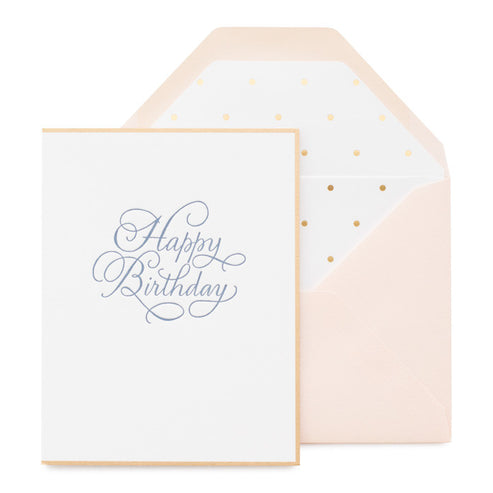 Traditional Happy Birthday – Sugar Paper