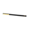 Black and white dot felt pen with gold cap