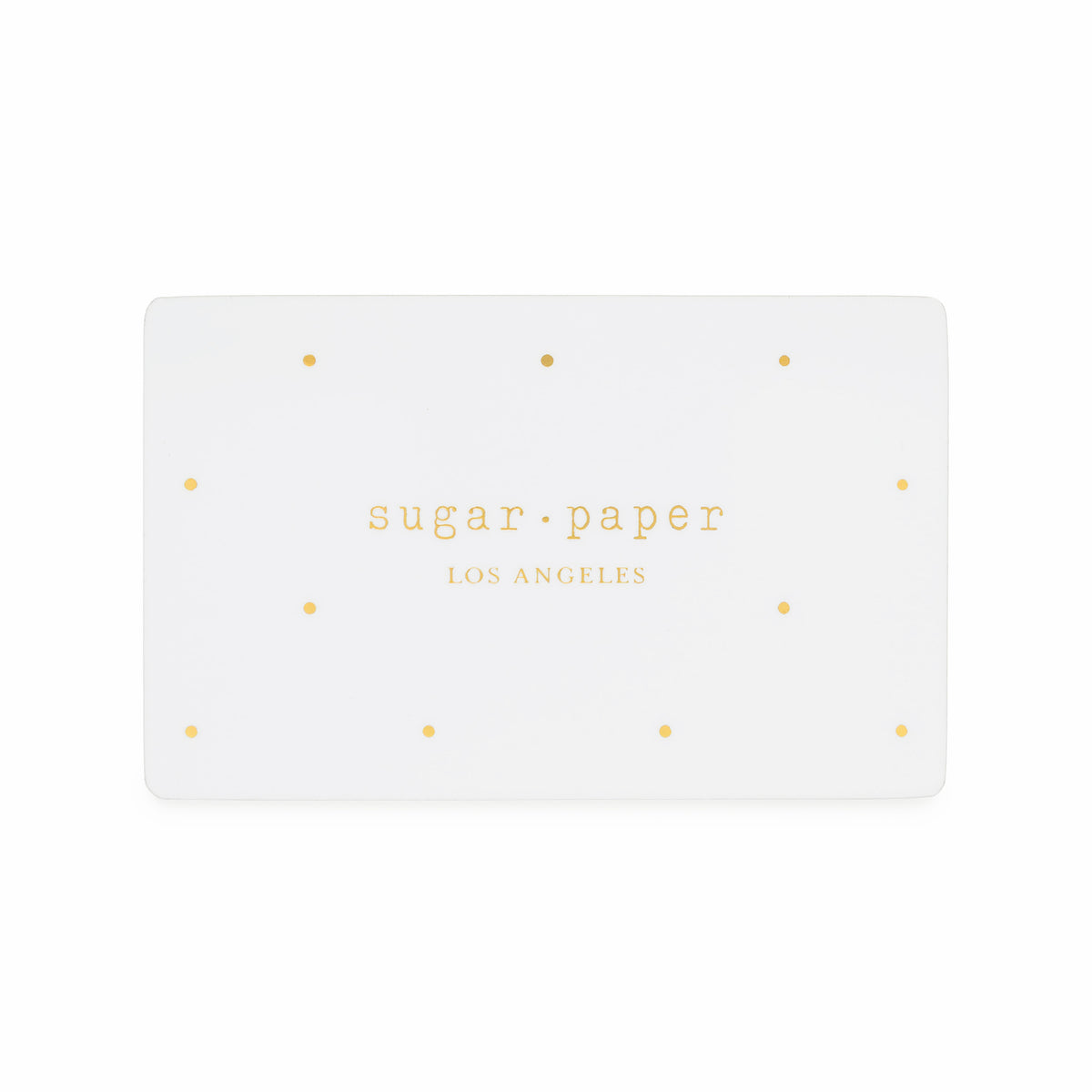 Digital Gift Card Sugar Paper