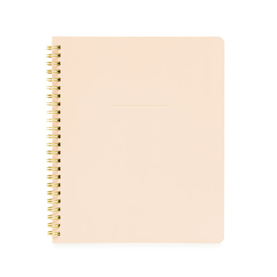 Spiral Bound Notebook, Pink | Sugar Paper