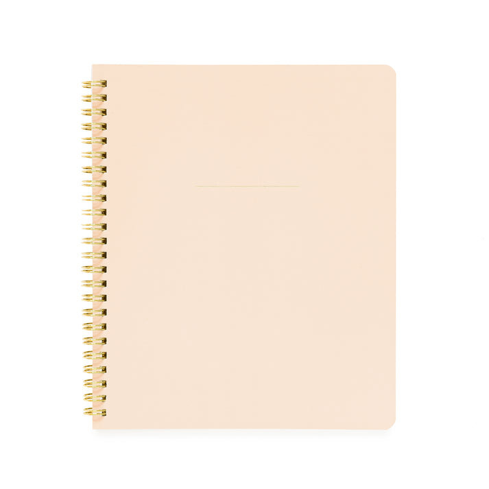 Spiral Bound Notebook, Pink | Sugar Paper