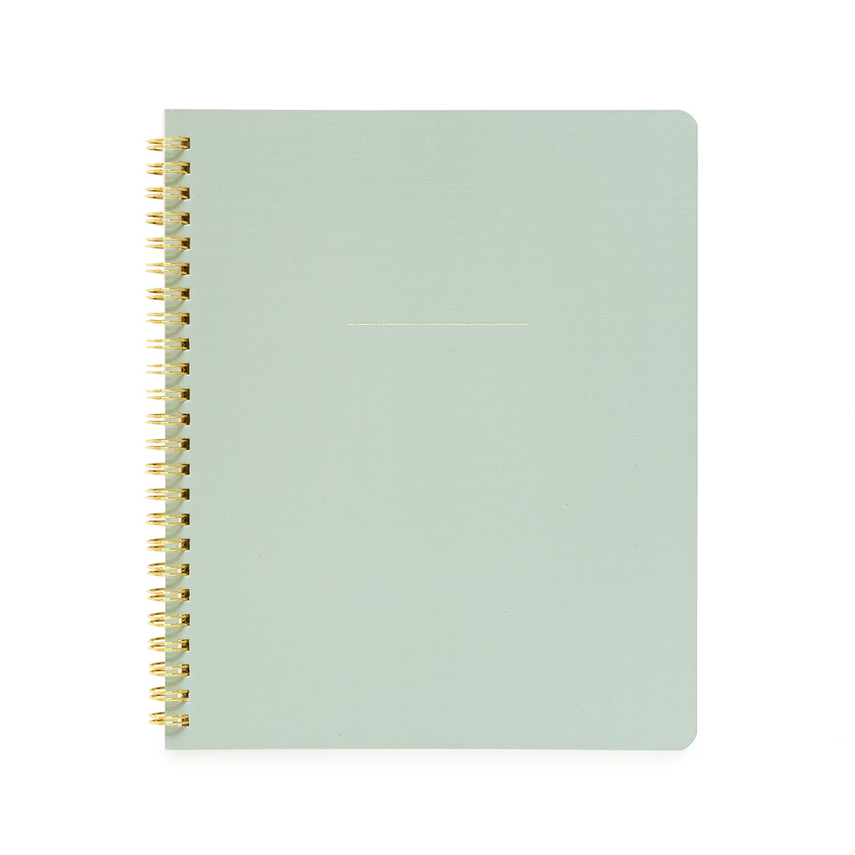 Spiral Bound Notebook, Office Green | Sugar Paper