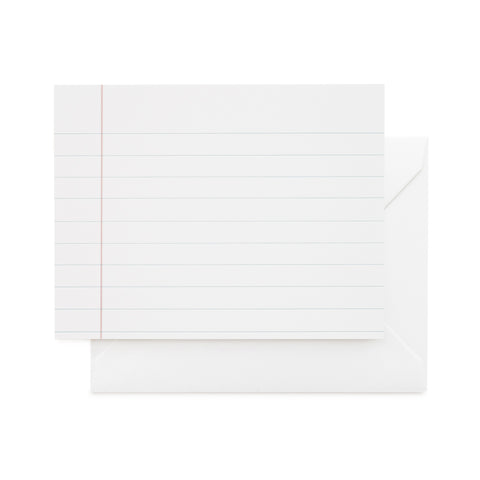 Notebook Paper Note Set
