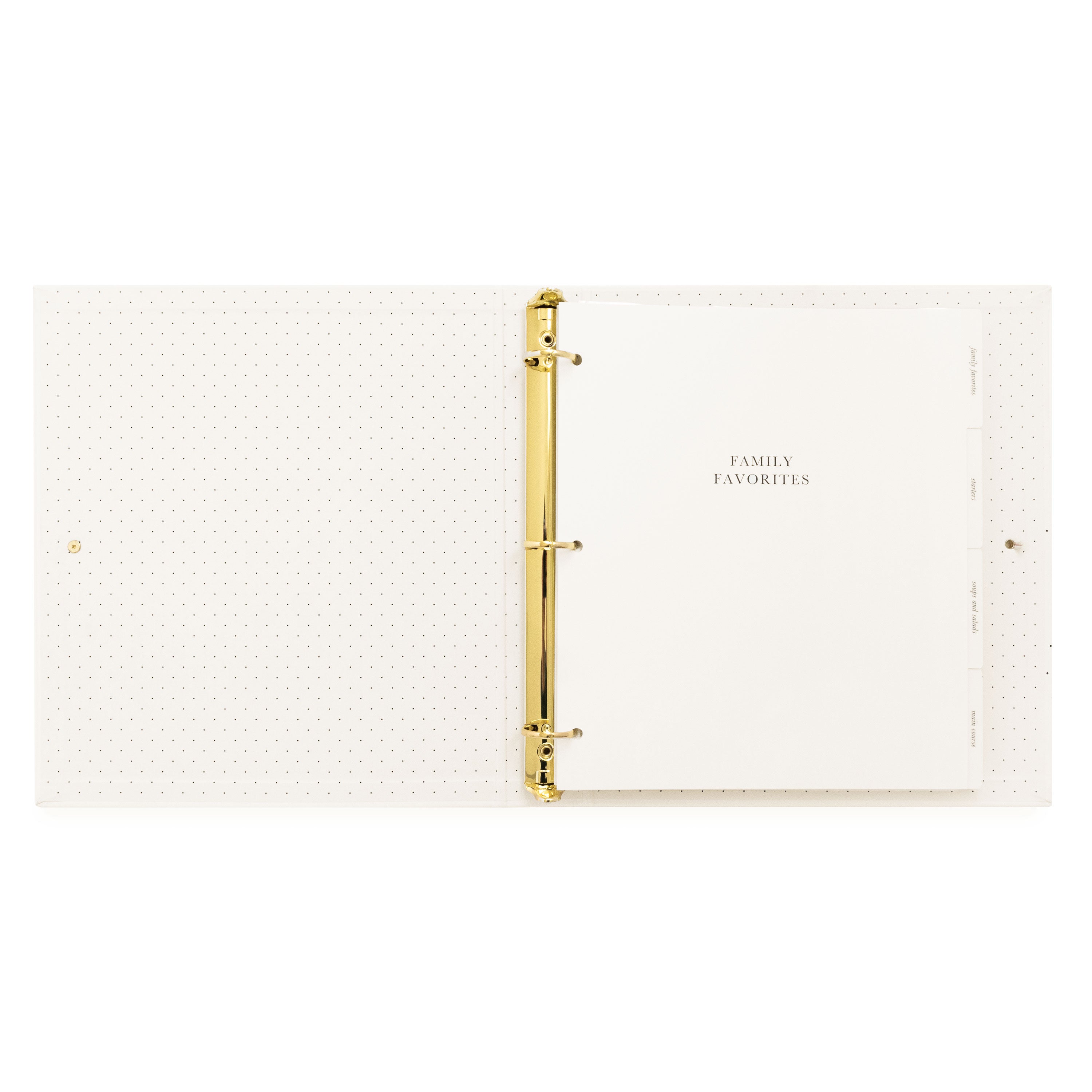 Recipe Binder Sugar Paper recipe-binder-sugar-paper
