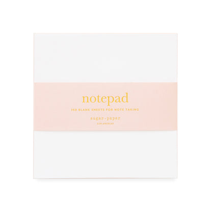 Pale Pink painted note pad