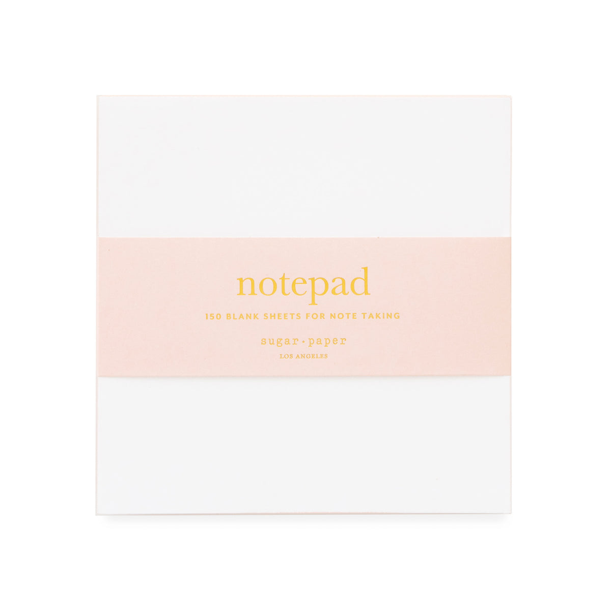 Pale Pink painted note pad