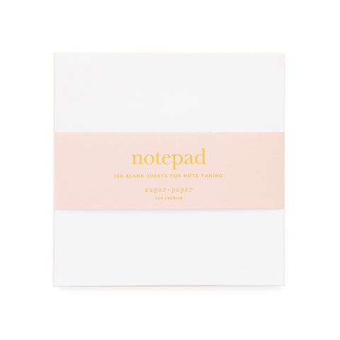 Painted Notepad, Pale Pink