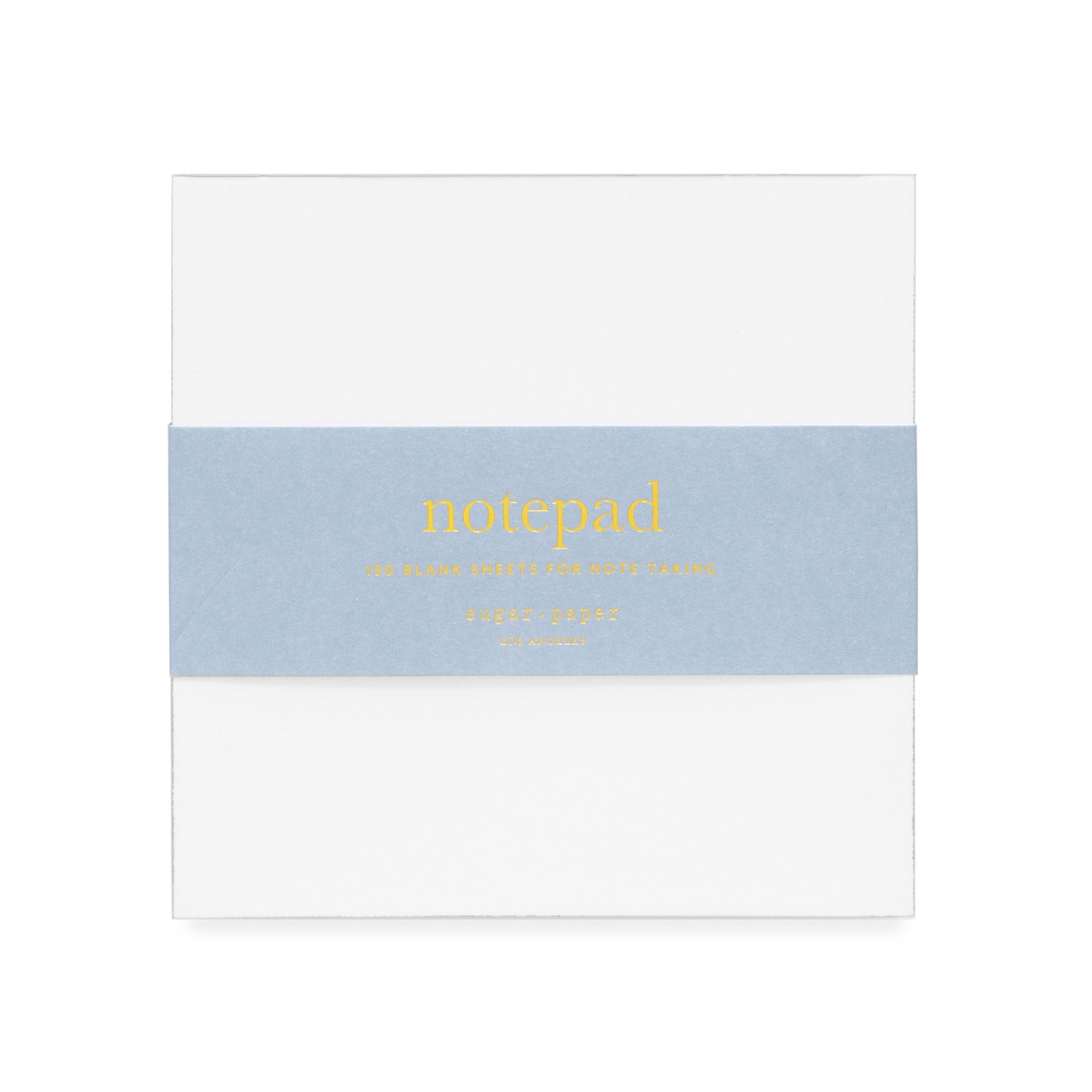 Pale Blue Painted Notepad}