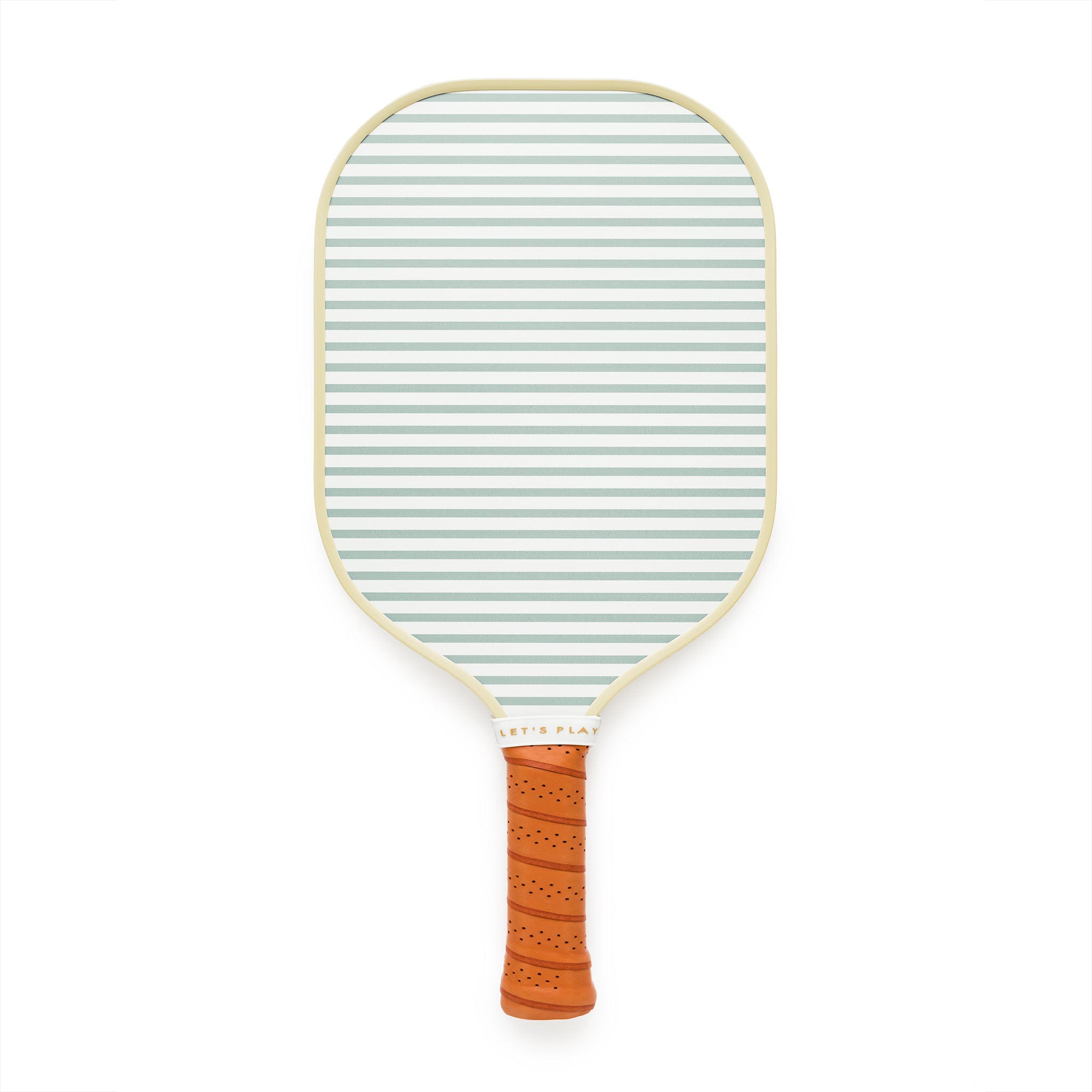 Sugar Paper x Recess Green Stripe Pickleball Paddle