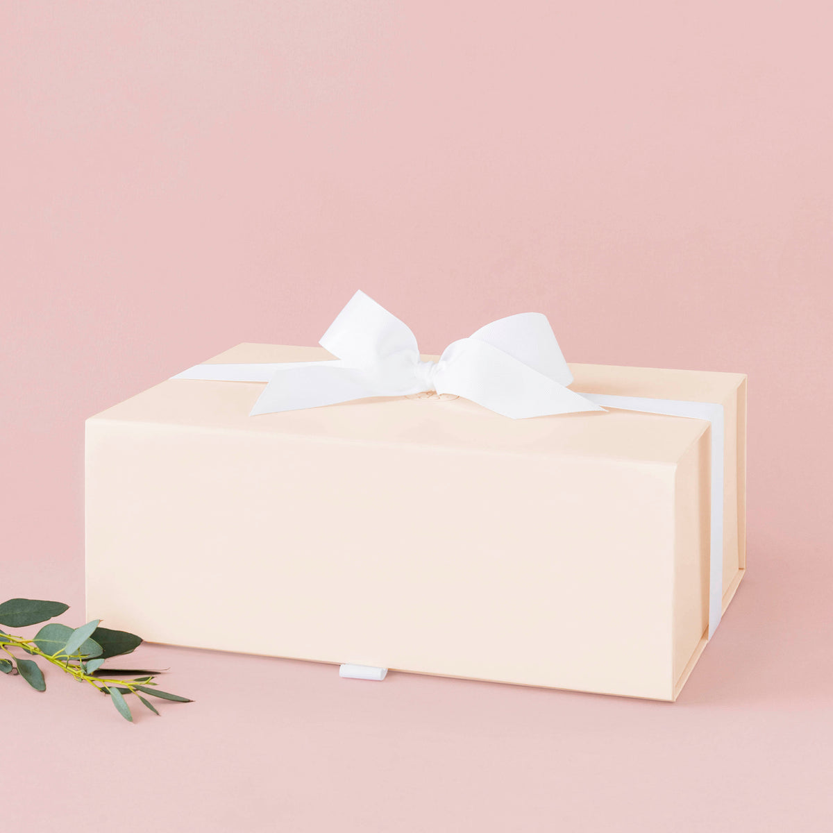 pale pink luxe gift box