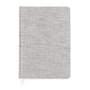 Solid grey fabric journal cover