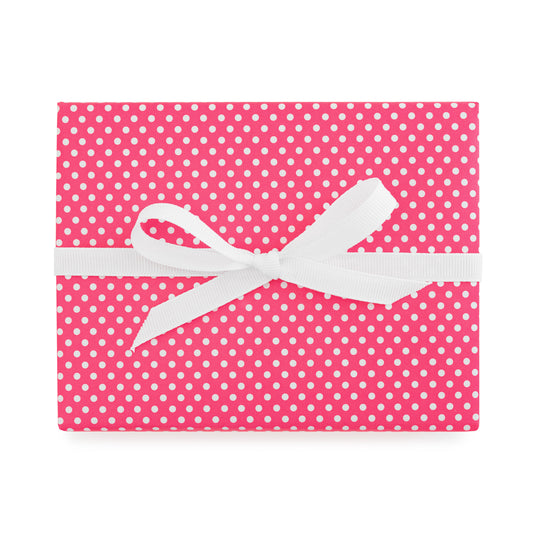 Wrapping Paper: Hot Pink Gingham {Gift Wrap, Birthday, Holiday, Christmas}